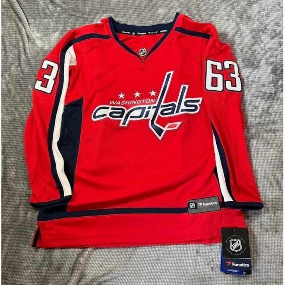Washington Capitals NHL Fanatics Miroshnichenko Womens Breakaway Jersey Red S.
